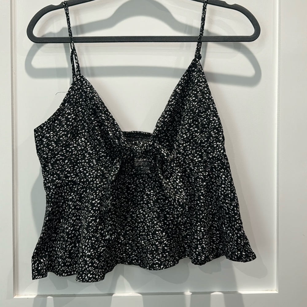 Satin tank top